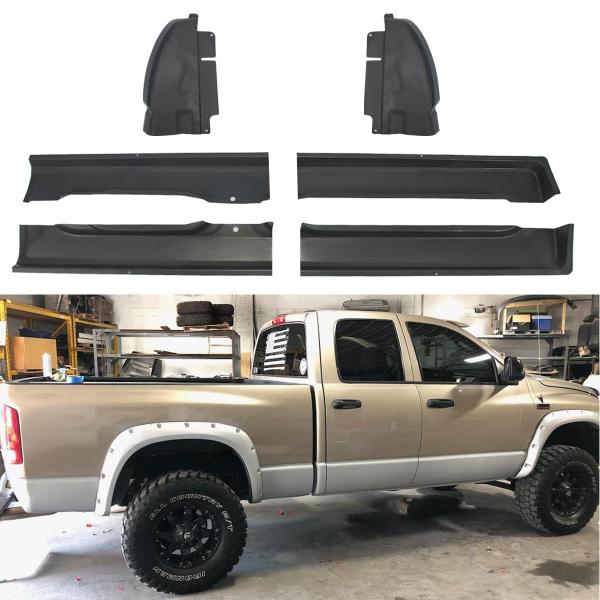 【並行輸入品】Autoholic ロッカーパネルキャブコーナーキット 2002 2008 Ram Q...