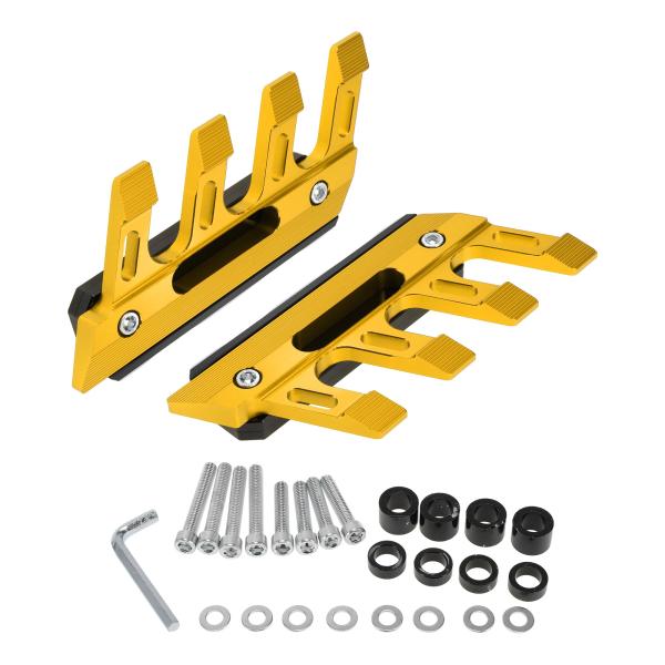 【並行輸入品】RATCHROLL 1セット オートバイ フォールサイドガード フロントフォークプロテ...