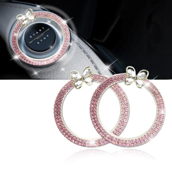 【並行輸入品】ALITTLEBYLIFE シルバー バタフライ 車 キラキラ クリスタル ラインスト...