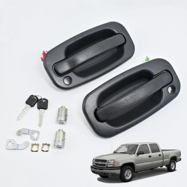 【並行輸入品】 RYSPLORE 2Pack Exterior Door Handle +Lock ...