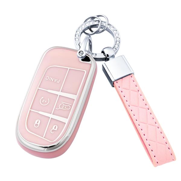 【並行輸入品】 Flensent Key Fob Cover with Keychain for G...