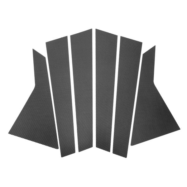 【並行輸入品】VekAuto 6個 ドアピラーウィンドウトリム ヒュンダイ用 Genesis G80...