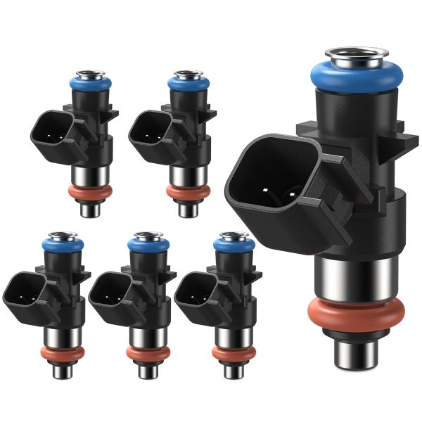 【並行輸入品】4穴6個セット フューエルインジェクター 0280158233 2011 2017 ジ...