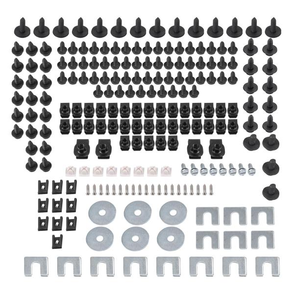 【並行輸入品】RALBDX フロントエンド板金ハードウェアキット 216個 1964 1972 シボ...