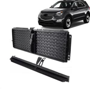 【並行輸入品】 2PCS Front Bumper Radiator Upper & Lower Grille Shutter For GMC