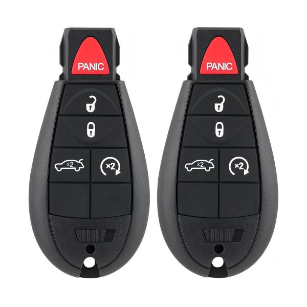 【並行輸入品】 Key Fob Replacement for Chrysler Dodge, YI...