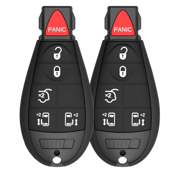 【並行輸入品】 Key Fob Replacement for Chrysler Dodge, YI...