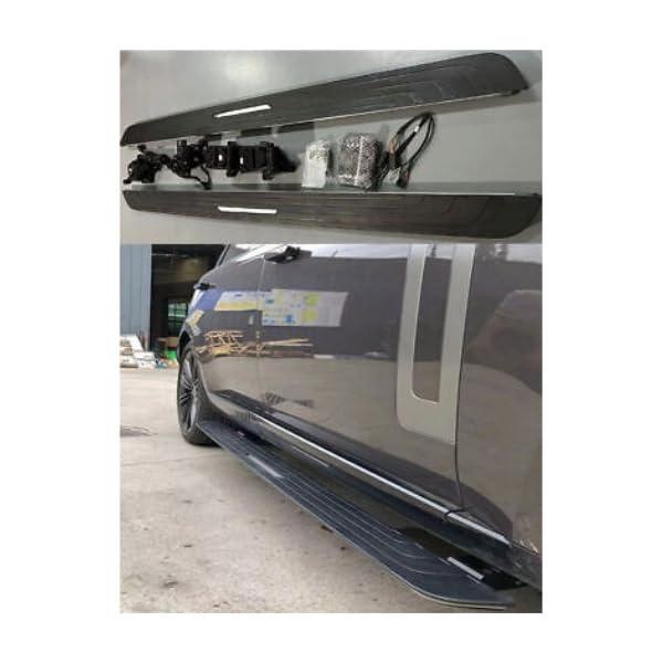 【並行輸入品】展開可能なオリジナルスタイルの電動ランニングボードサイドステップは、ランドローバーレン...