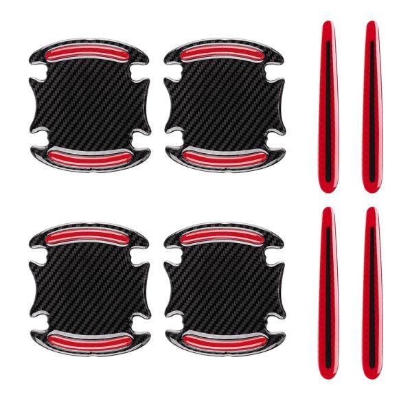 【並行輸入品】Lyxheth 車用ドアハンドルプロテクター 反射ステッカー ドアハンドルプロテクター...