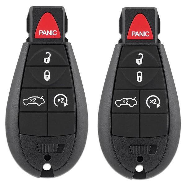 【並行輸入品】 Key Fob Replacement Fits for 2008 2014 Dod...