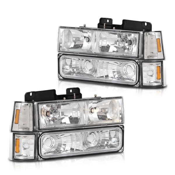 【並行輸入品】 ANDPLAY Headlights Combination Set w/Bulbs...