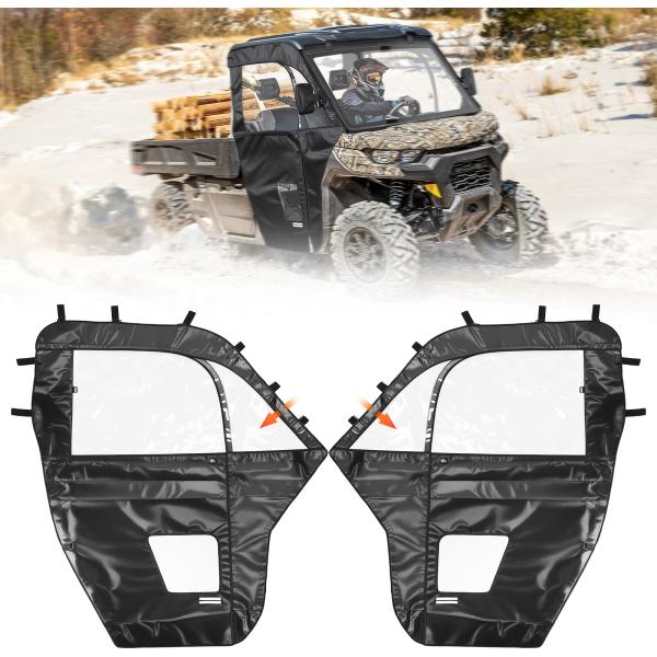 【並行輸入品】KEMIMOTO フルソフトドア サイドミラー用オープンスロット付き Can Am D...