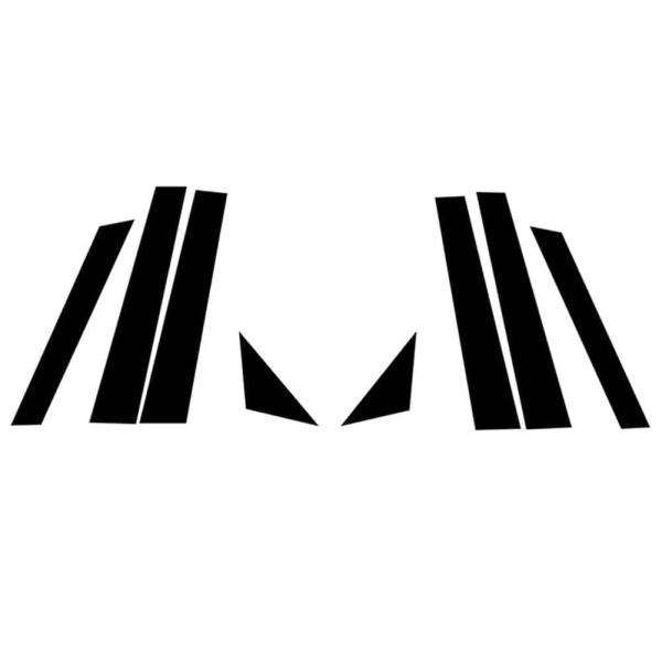 【並行輸入品】 RCNHRDS Car Window Pillar Posts for Q5 80A...