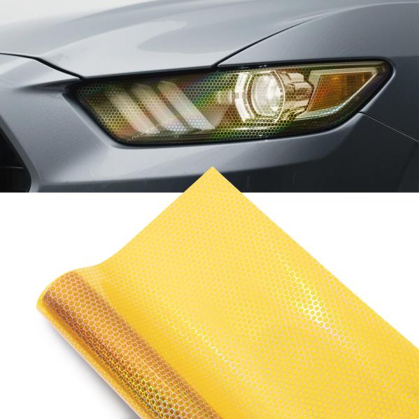 【並行輸入品】 Lypumso Hex Headlight Tint Protection Film...