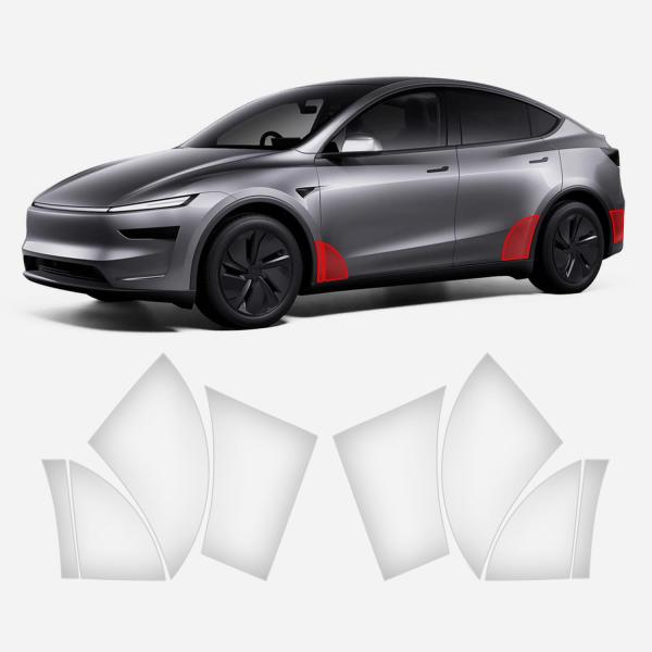 【並行輸入品】Tesla Model Y Juniper リア&amp;フロントフェンダーセット プロテクタ...