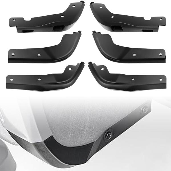 【並行輸入品】Fender マッドフラップ交換キット 2019 2025 GMC Sierra 15...