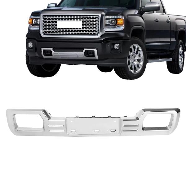 【並行輸入品】 JZPARTFIT Chrome Front Bumper Skid Plate C...
