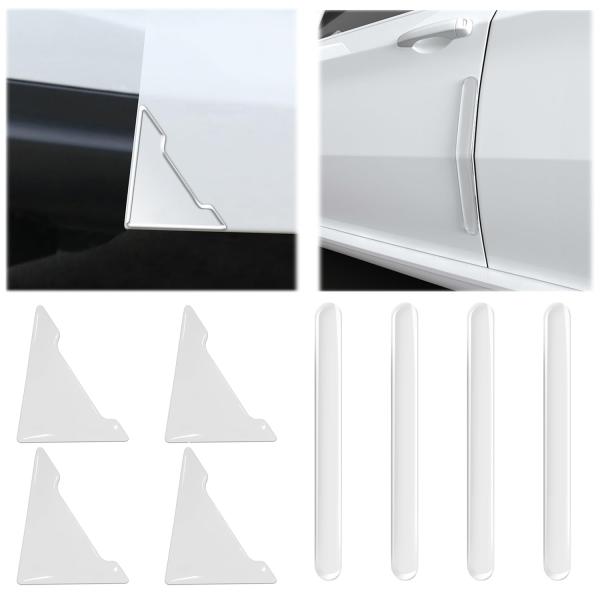 【並行輸入品】 8Pcs Transparent Car Door Edge Protection ...