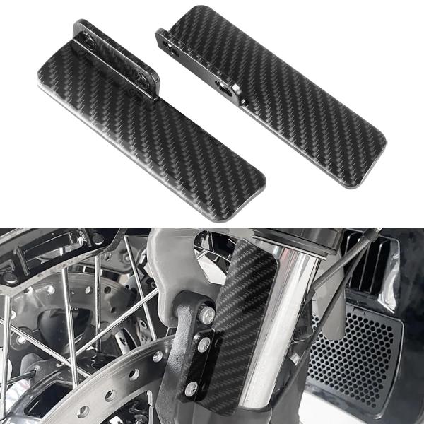 【並行輸入品】AUFER オートバイ フロントフォークガード ローワーダスト保護カバーキット ツーリ...