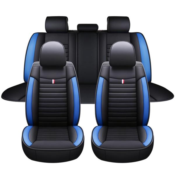 【並行輸入品】 Leather Car Seat Cover, for Dodge Chrysler...