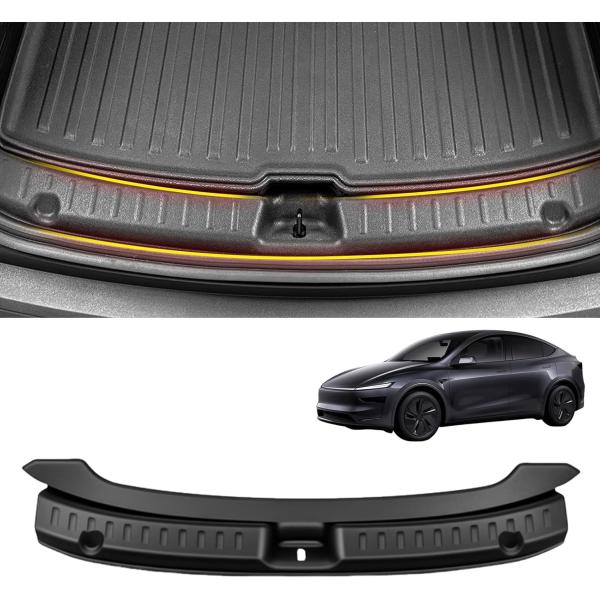 【並行輸入品】2025 2026 Tesla Juniper用バンパーガード、TPEトランクシルプロ...
