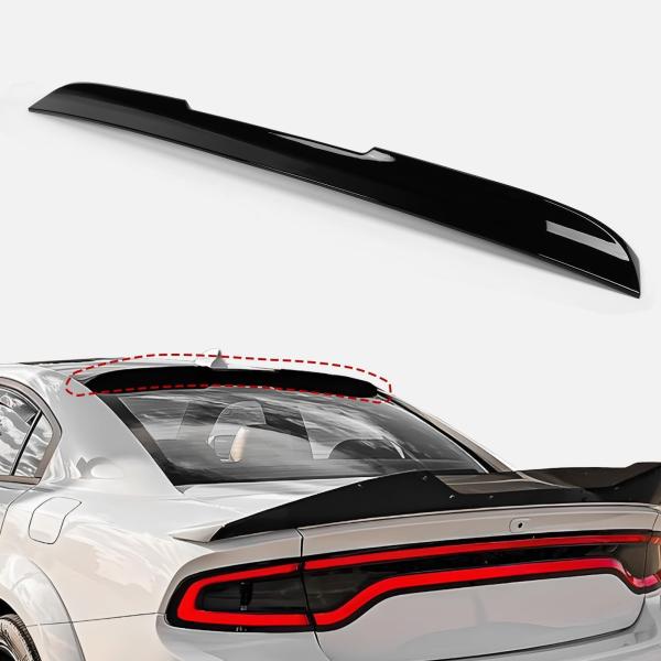 【並行輸入品】リアウィンドウルーフトップスポイラー 2015 2023 ダッジチャージャー SRT/...
