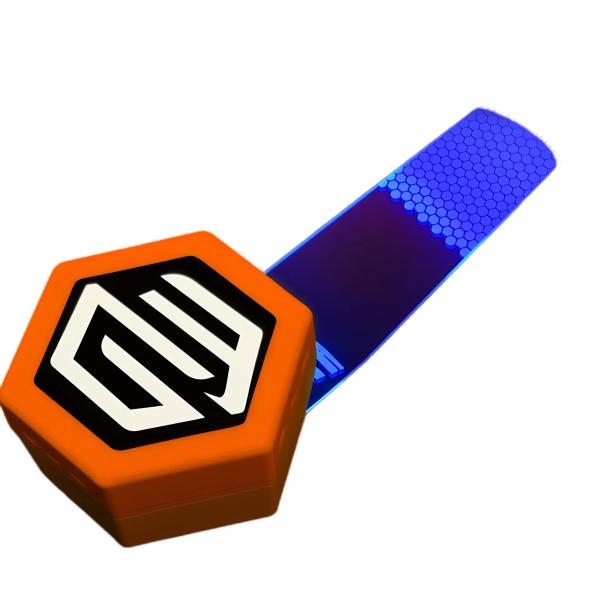 【並行輸入品】マグネット付き LED 着色ライト カーフィルムライト ヘッド交換可能 傷防止 ウィン...