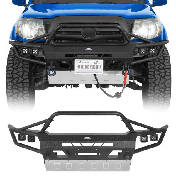 【並行輸入品】Hooke Road Tacoma フロントバンパー ブルバーガード 2005 201...