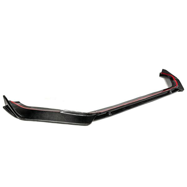 【並行輸入品】 AG V2 Style Real Carbon Fiber Front Bumper...