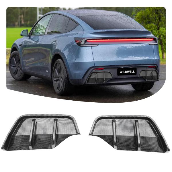 【並行輸入品】WildWell リアバンパーディフューザーリップ 2025 2026 Tesla M...