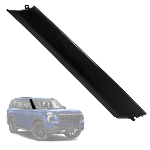 【並行輸入品】A Pillar トリムモールディングフロントガラス、フロント右助手席側、日産アルマダ...