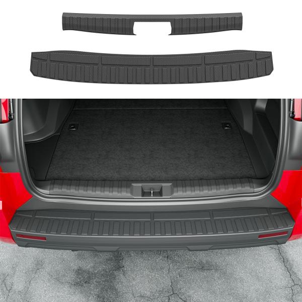 【並行輸入品】xipoqix リアバンパープロテクター 2025 トヨタ 4ランナー リアバンパーガ...