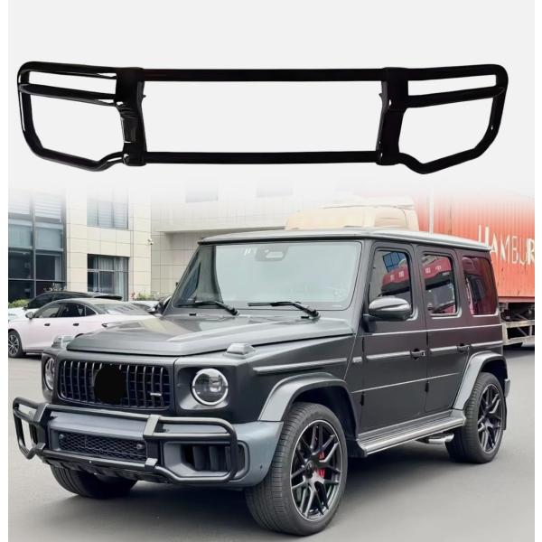 【並行輸入品】スチール製フロントバンパープロテクター ブルバーガード メルセデスベンツ Gクラス W...