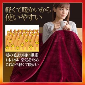 毛布 mofua シングル 暖かい プレミアム...の詳細画像3