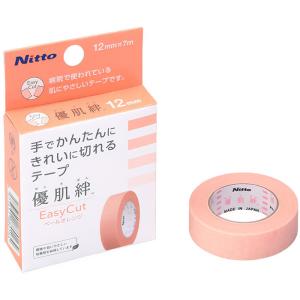 ニトムズ Nitto 優肌絆 EasyCut 3292 25mm×7m 12巻入 : マービー商会