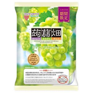 マンナンライフ 蒟蒻畑 シャインマスカット味 25g×10個入