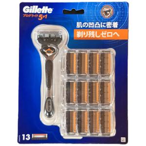 ジレット プログライド5+1 フレックスボール マニュアルタイプ 本体1個+替刃13個入 Gillette ジレット