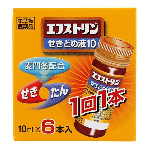 エフストリンせきどめ液10 10mL×6本 第(2)類医薬品 大昭製薬