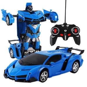 ラジコン ロボット 車 ブルー 男の子 大人の趣味 おもちゃ プレゼント 誕生日｜nicegrowingshop