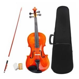 バイオリン 1/2サイズ 子供用 アコースティック ケースセット