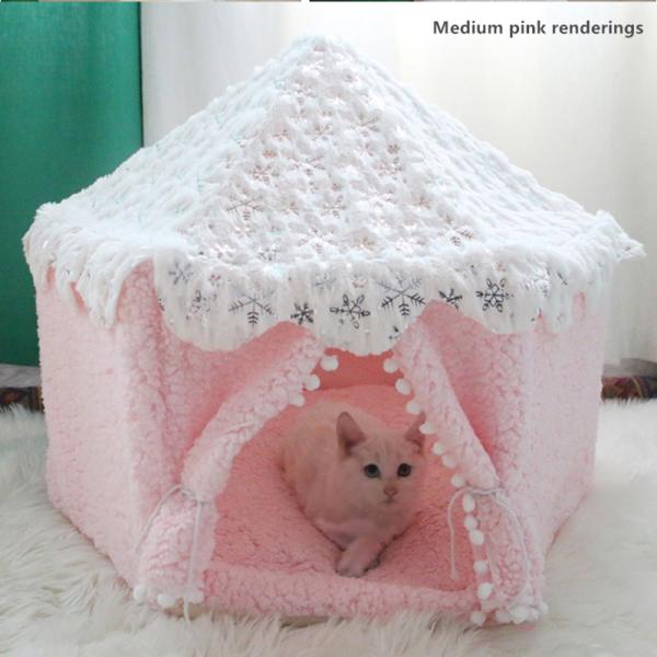 ペット 犬 猫 小動物 折りたたみ式 ゲージ テント ベッド