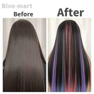 エクステ ワンタッチ カラー ウィッグ カラー...の詳細画像2