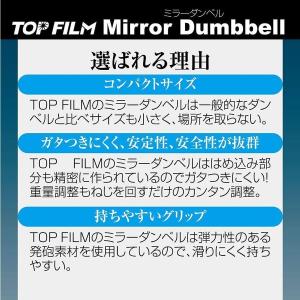 鏡面ダンベル 10kg 2個セット 可変式 ス...の詳細画像2