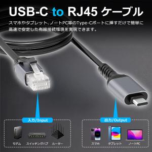 USB-C/A to LANアダプター ケーブ...の詳細画像3