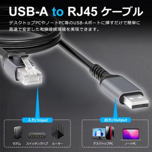 USB-C/A to LANアダプター ケーブ...の詳細画像4