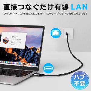 USB-C/A to LANアダプター ケーブ...の詳細画像5