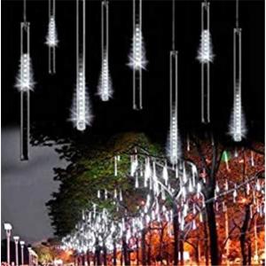 SHINA ソーラー LEDイルミネーションライト フォールライト 流星雨ライト ツラライルミネーション 屋外 防水 クリスマス フェスティバル装飾用