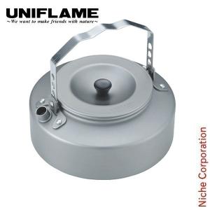 UNIFLAME（ユニフレーム） 山ケトル 700 667729 やかん 横広タイプ 2人