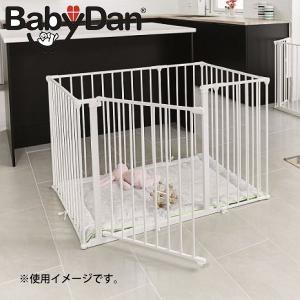ベビーダン ハースゲート XL スクエアゲートセット ホワイト 白 スクウェア 薪ストーブ 暖炉 ベビーサークル 扉 ドア｜niche-express