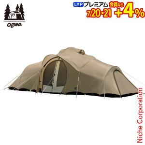 オガワキャンパル(ogawa) クーポラ 2679 テント ドーム型テント 収納袋付き キャンプ用品 TC ポリコットン テクニカルコットン｜niche-express